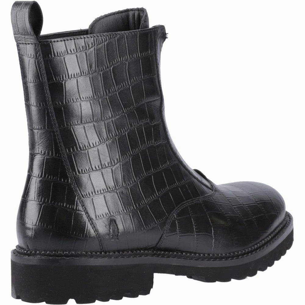 Hush Puppies Gena Front Zip Boot Breathe Comfort Airy Fit