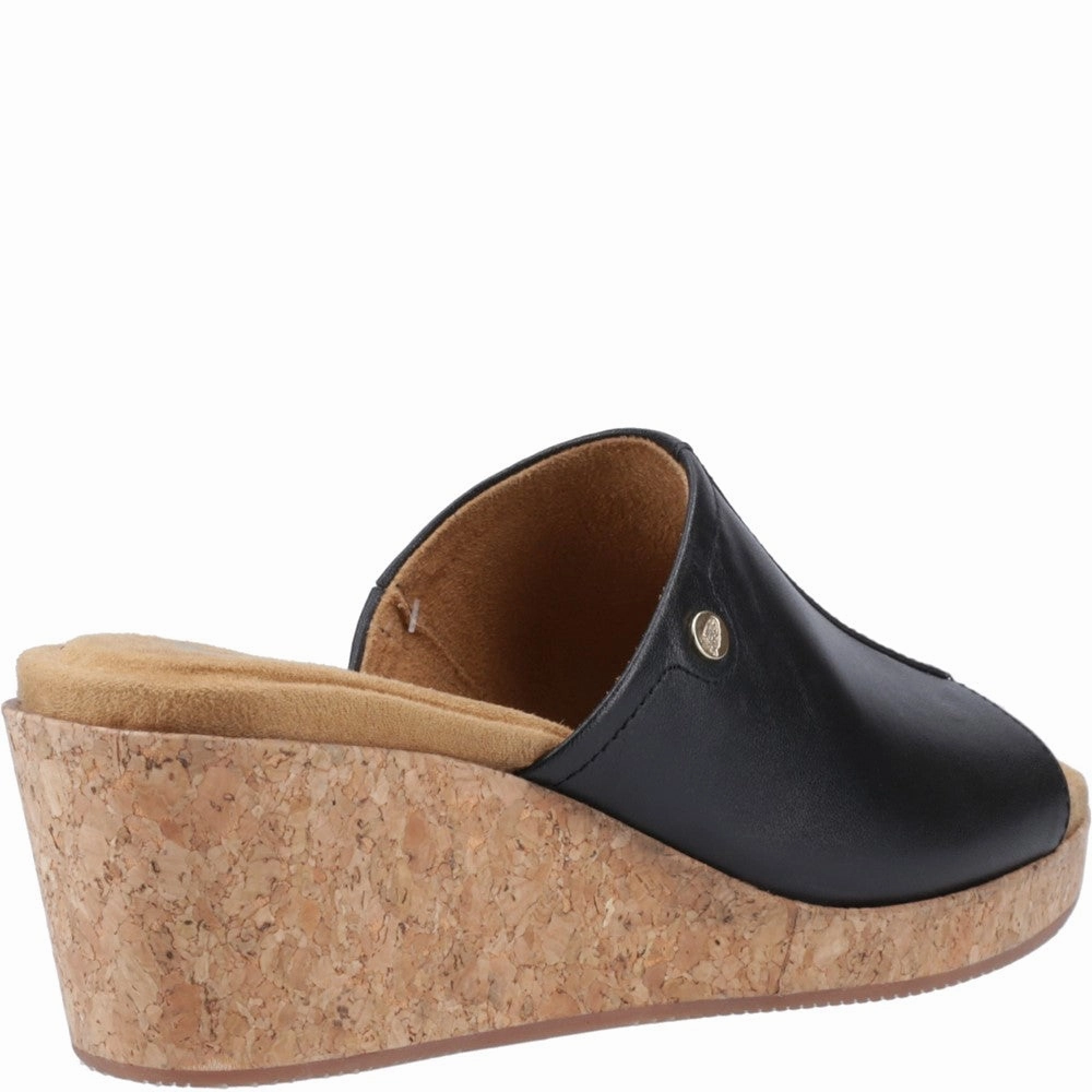 Hush Puppies Willow Slide Wedge Grass Hike Relaxed Look
