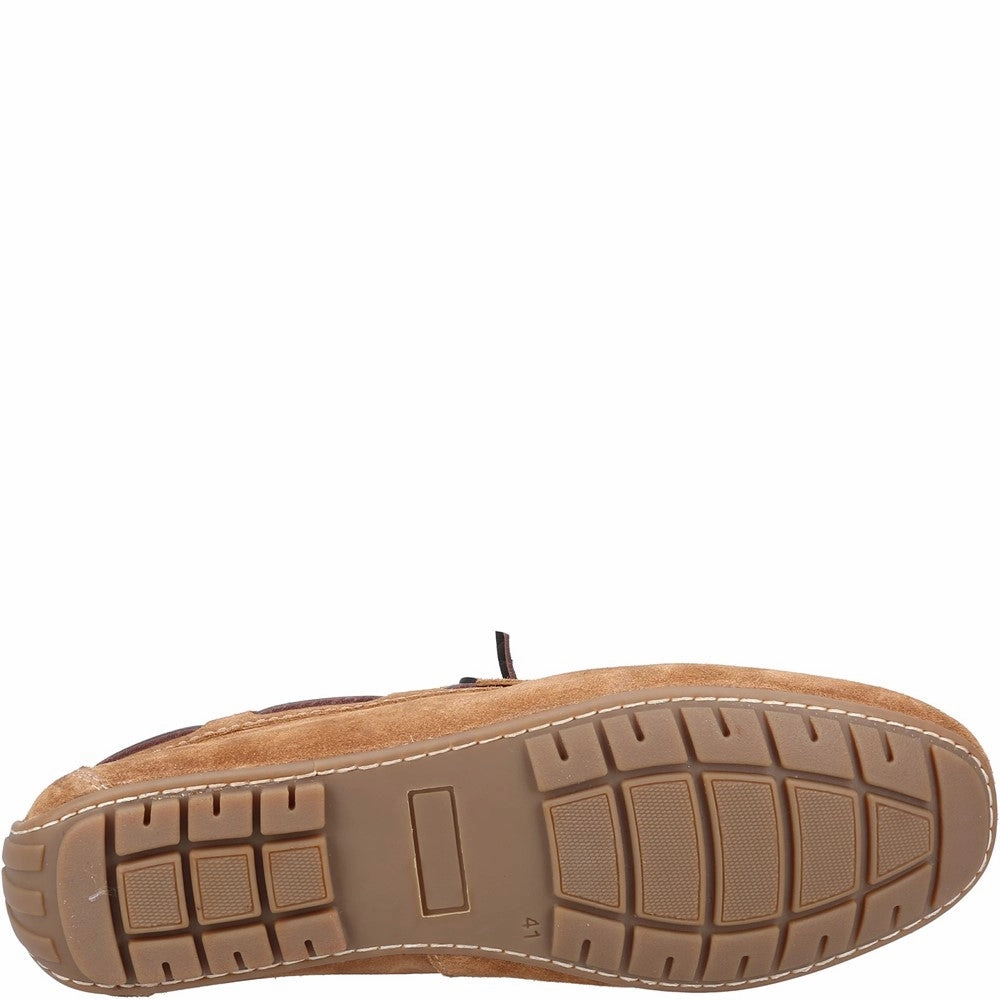 Hush Puppies Reuben Boat Shoe Stretchable