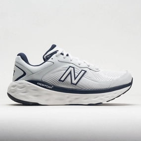 New Balance Fresh Foam X 840v1 Leather Men's  White/Team Navy warm - weather