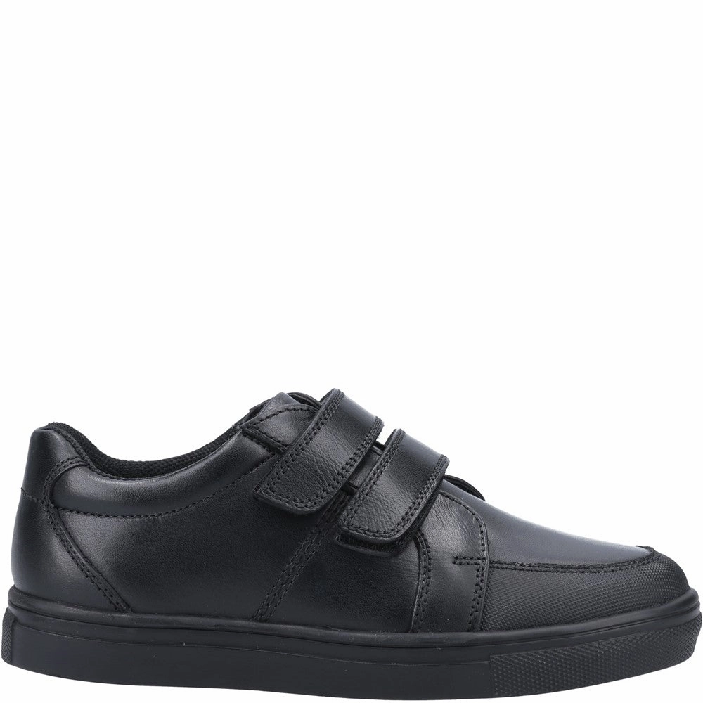 Lean Design Stretch Step Hush Puppies Santos Junior School Shoes