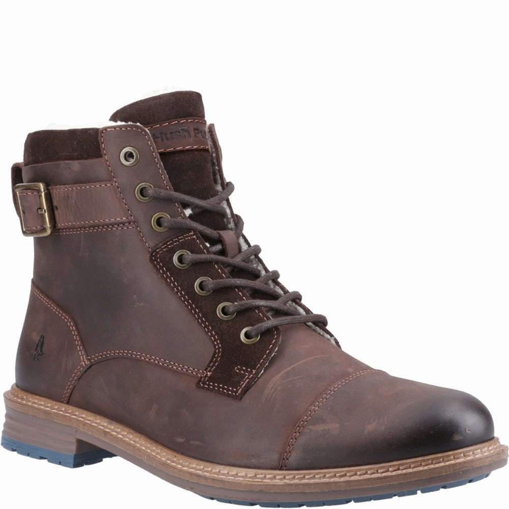 Zip Up Rain Day Hush Puppies Jordan Buckle Boot