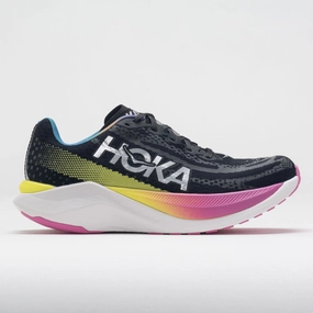 Full Coverage Cushioned Midsole HOKA Mach X Women's  Black/Silver