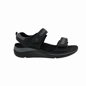 Sophie Orthopedic Black Sandal Winter Cozy