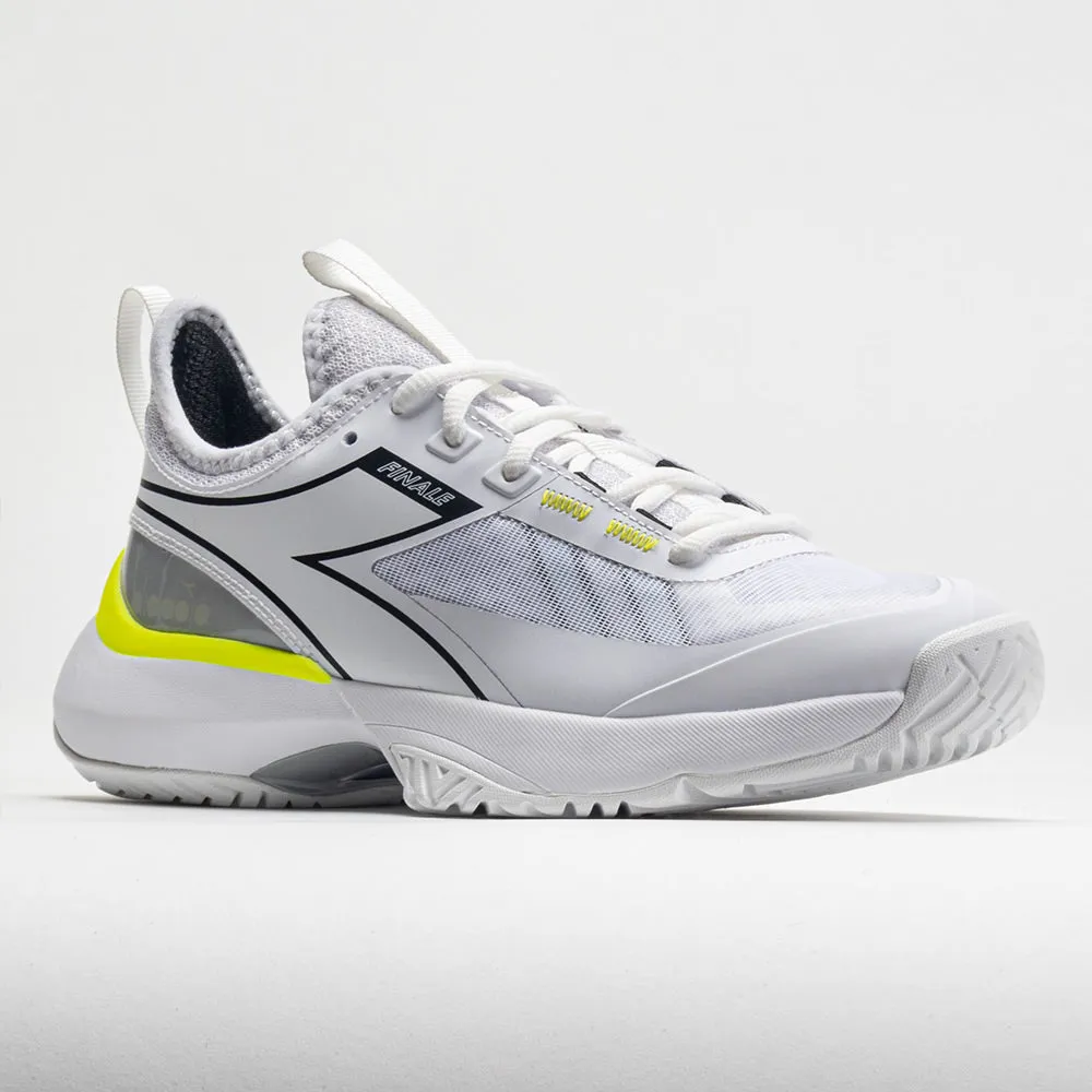 Diadora Finale AG Women's  White/Silver/Evening Primrose Sustainable