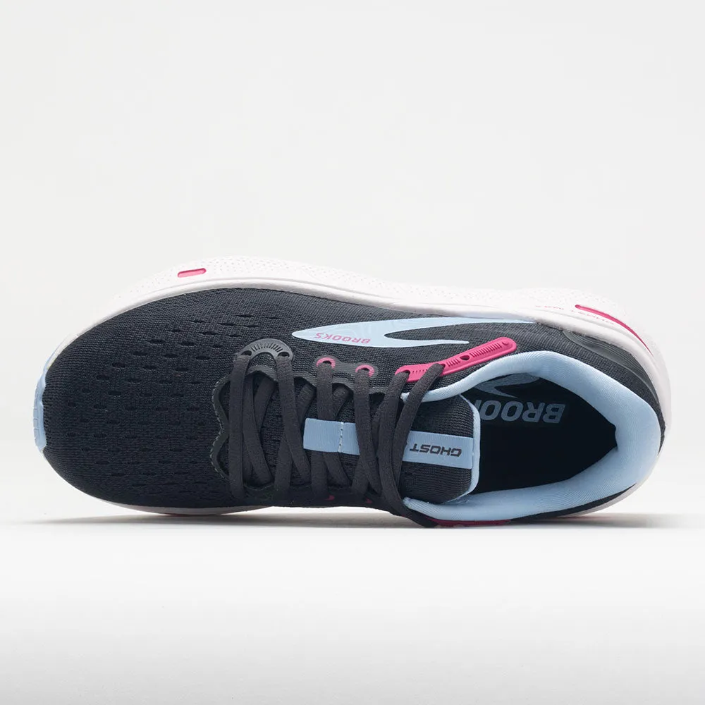 slow running shoe efficiency Brooks Ghost Max Women's  Ebony/Open Air/Lilac Rose