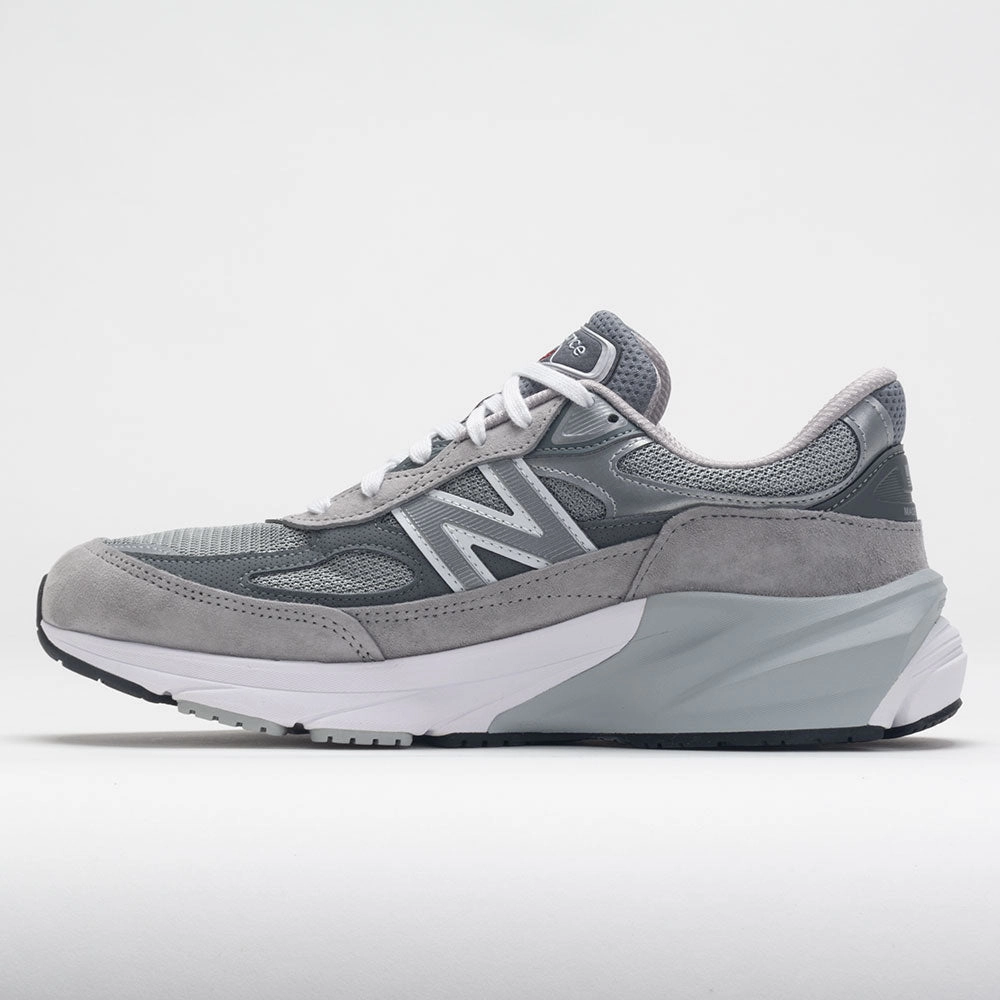running in a canal area shoes running in the cold New Balance 990v6 Men's  Grey/Grey