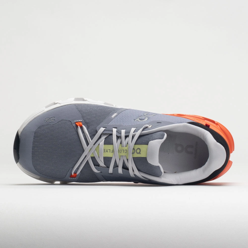 On Cloudflyer 4 Men's  Fossil/Flame Fashionable appearance running in various climates