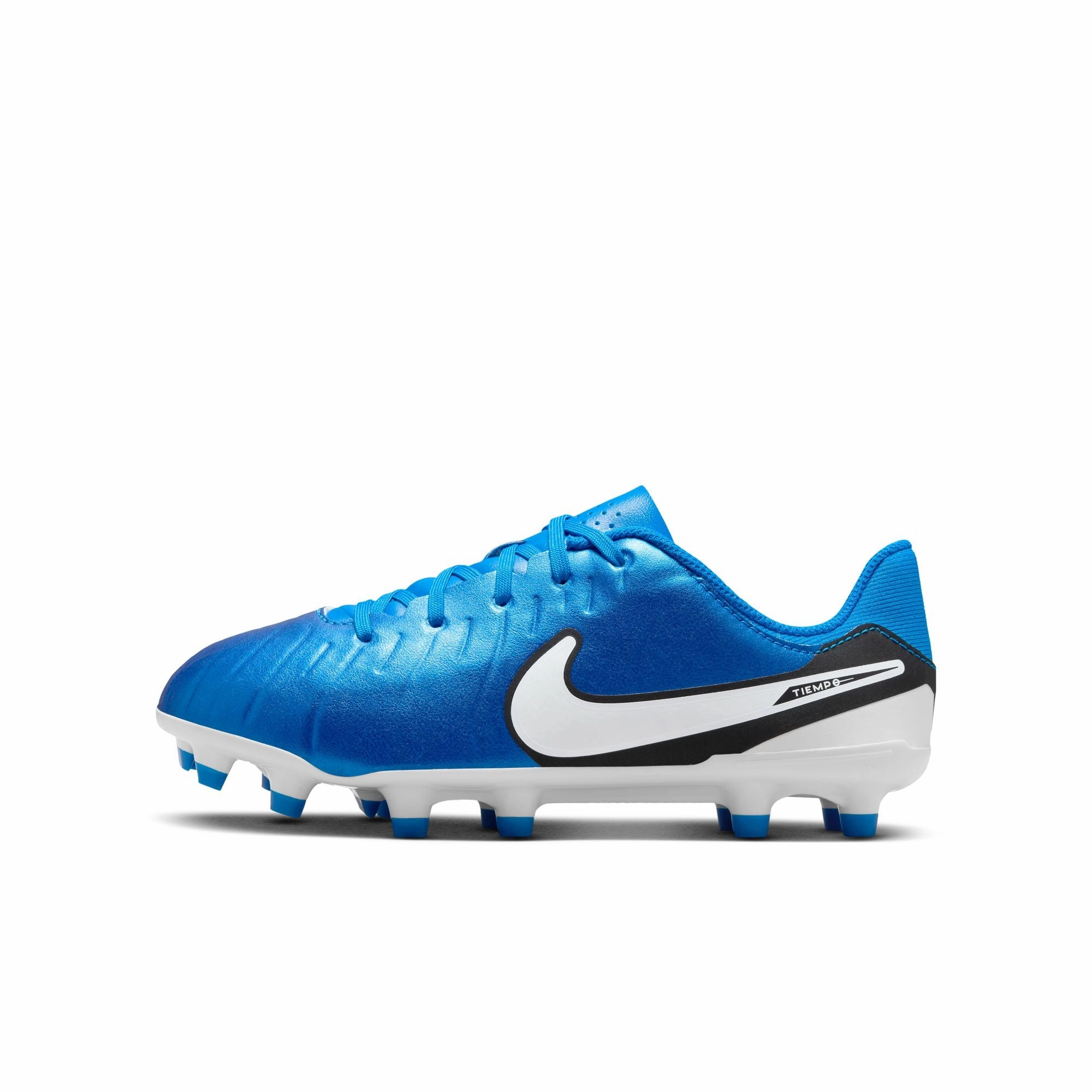 Nike Junior Tiempo Legend 10 Academy FG/MG Firm Ground Soccer Cleats - Soar/White Team Spirit Comfortable fit