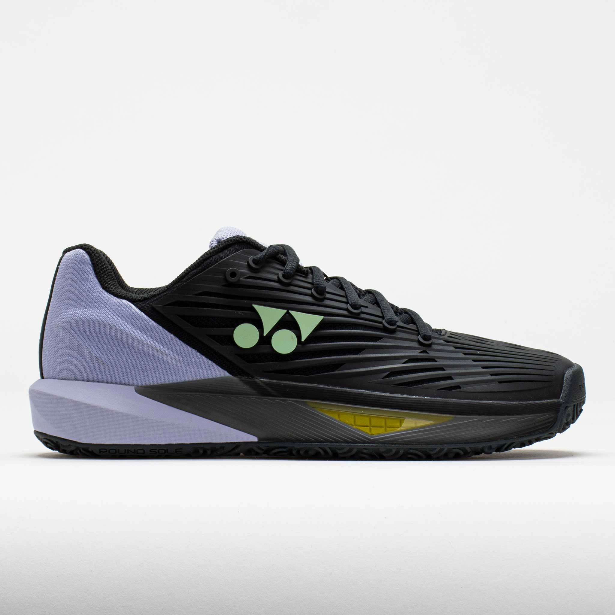 track - and - field shoe functionality Yonex Power Cushion Eclipsion 5 Clay Men's  Black/Purple