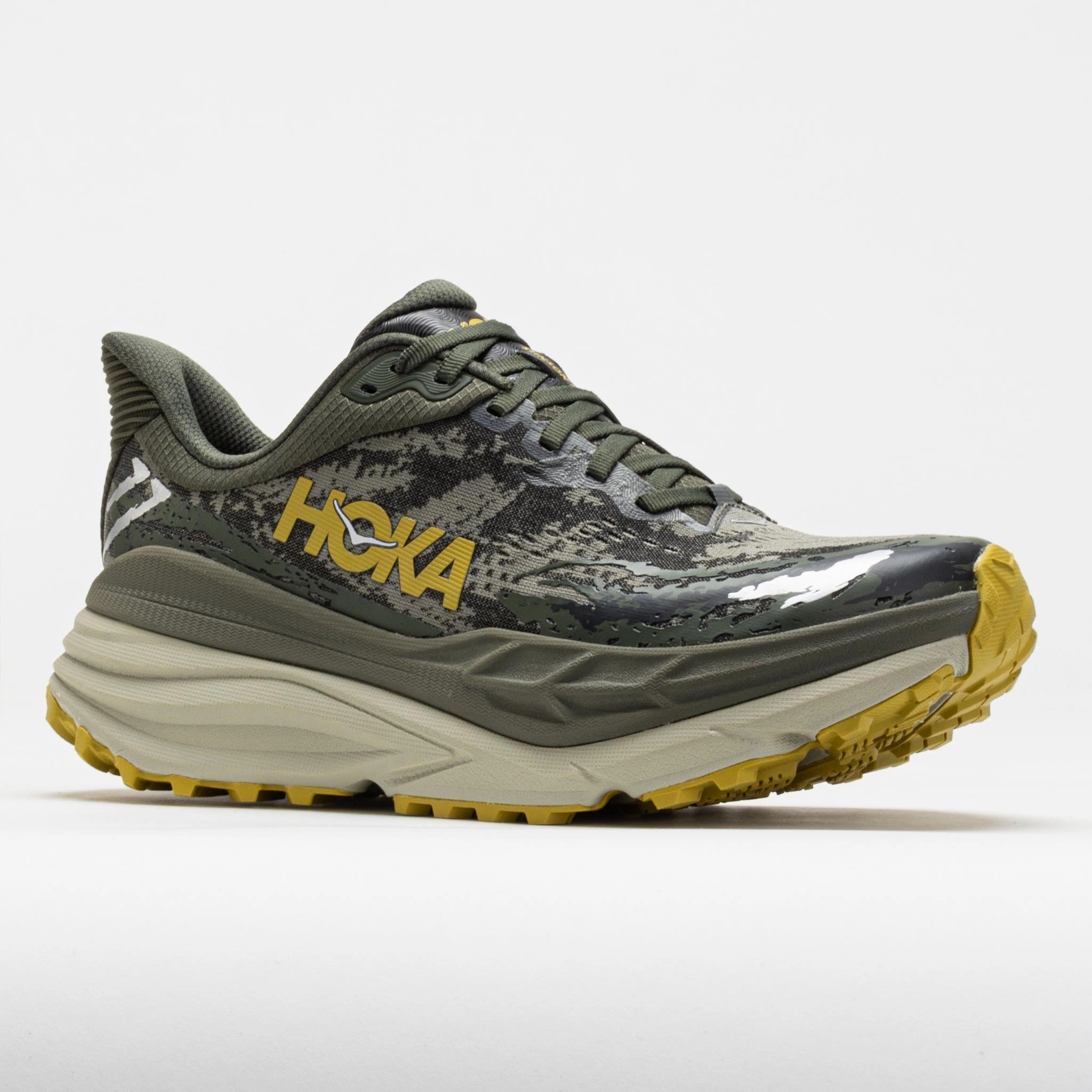 Style - conscious HOKA Stinson ATR 7 Men's  Olive Haze/Forest Cover
