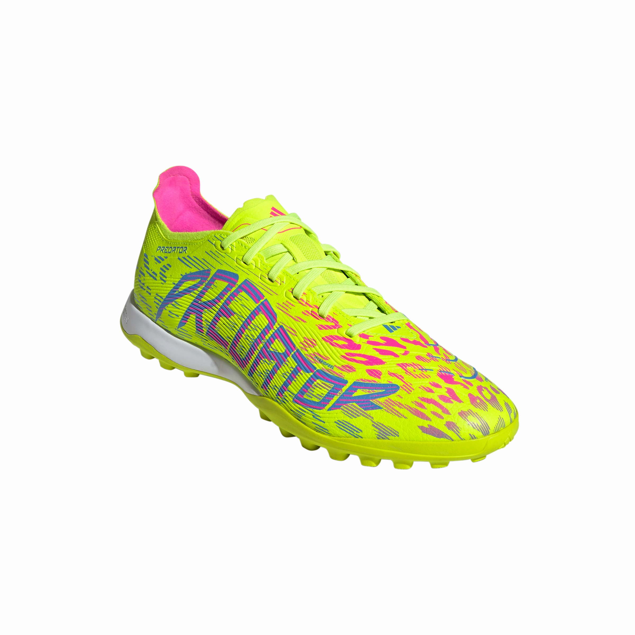 Game Training Soccer Match adidas Predator League TF Turf Soccer Shoes - Luclem/ Blufus/ LucPnk