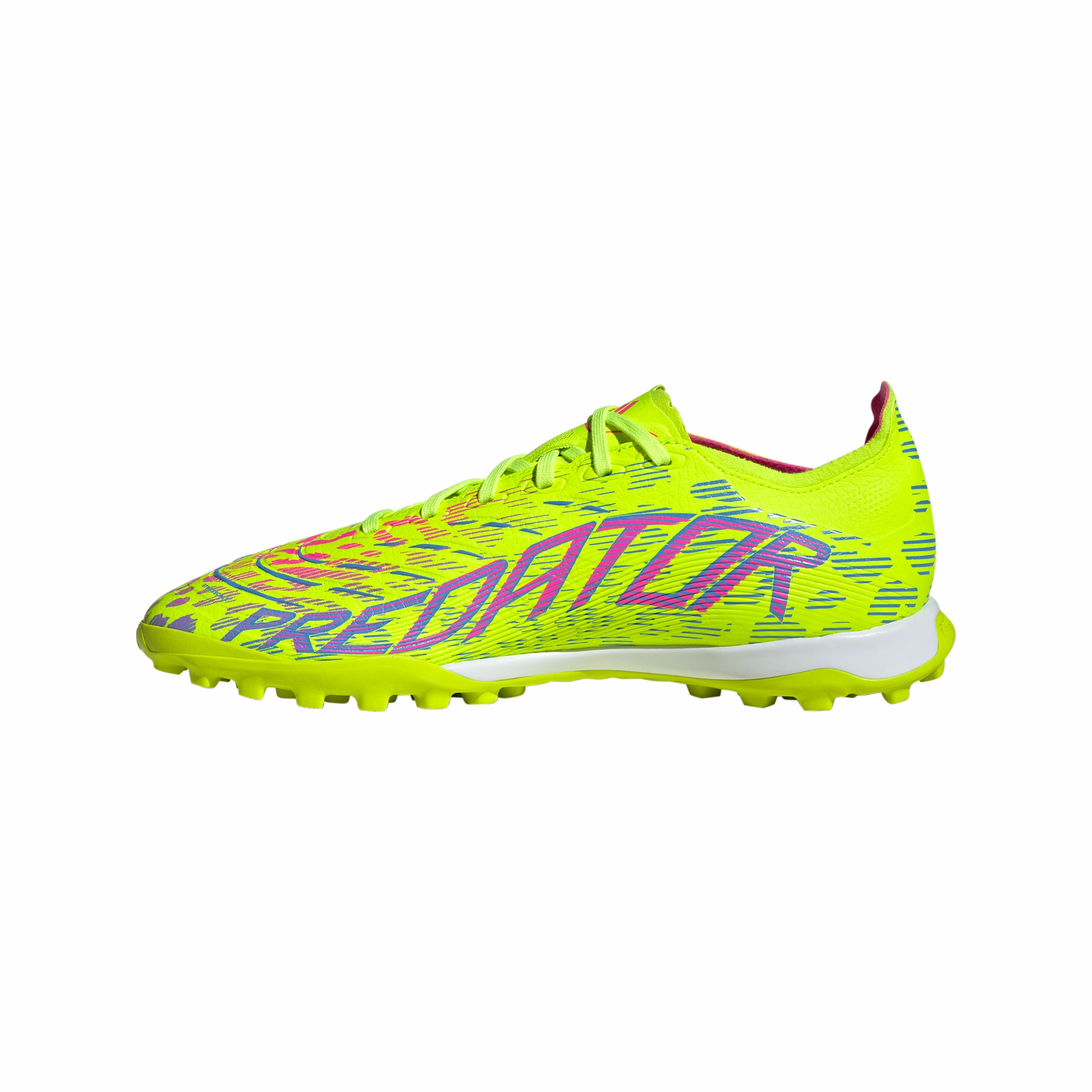 Outfield Play Odor Free adidas Predator League TF Turf Soccer Shoes - Luclem/ Blufus/ LucPnk
