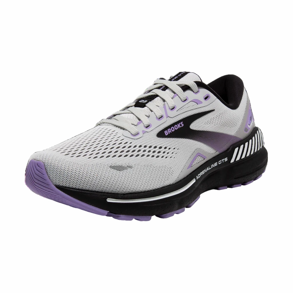 Soft Cushioned Upper mom style Women's Adrenaline GTS 23 Grey/Black/Purple
