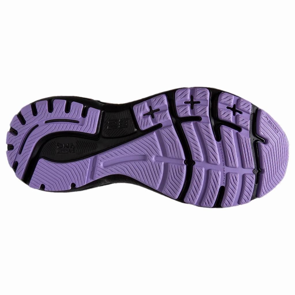 Women's Adrenaline GTS 23 Grey/Black/Purple Modern Silhouette