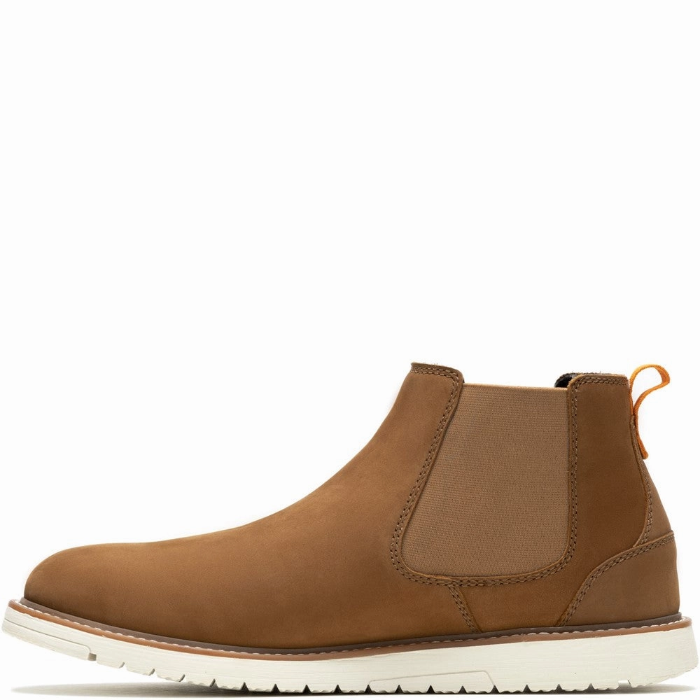 Hush Puppies Jenson Chelsea Boot Snack Run Street Outfit