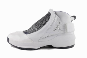 Air Jordan 19 "Flint" running in wide tracks shoes Stretchy Material