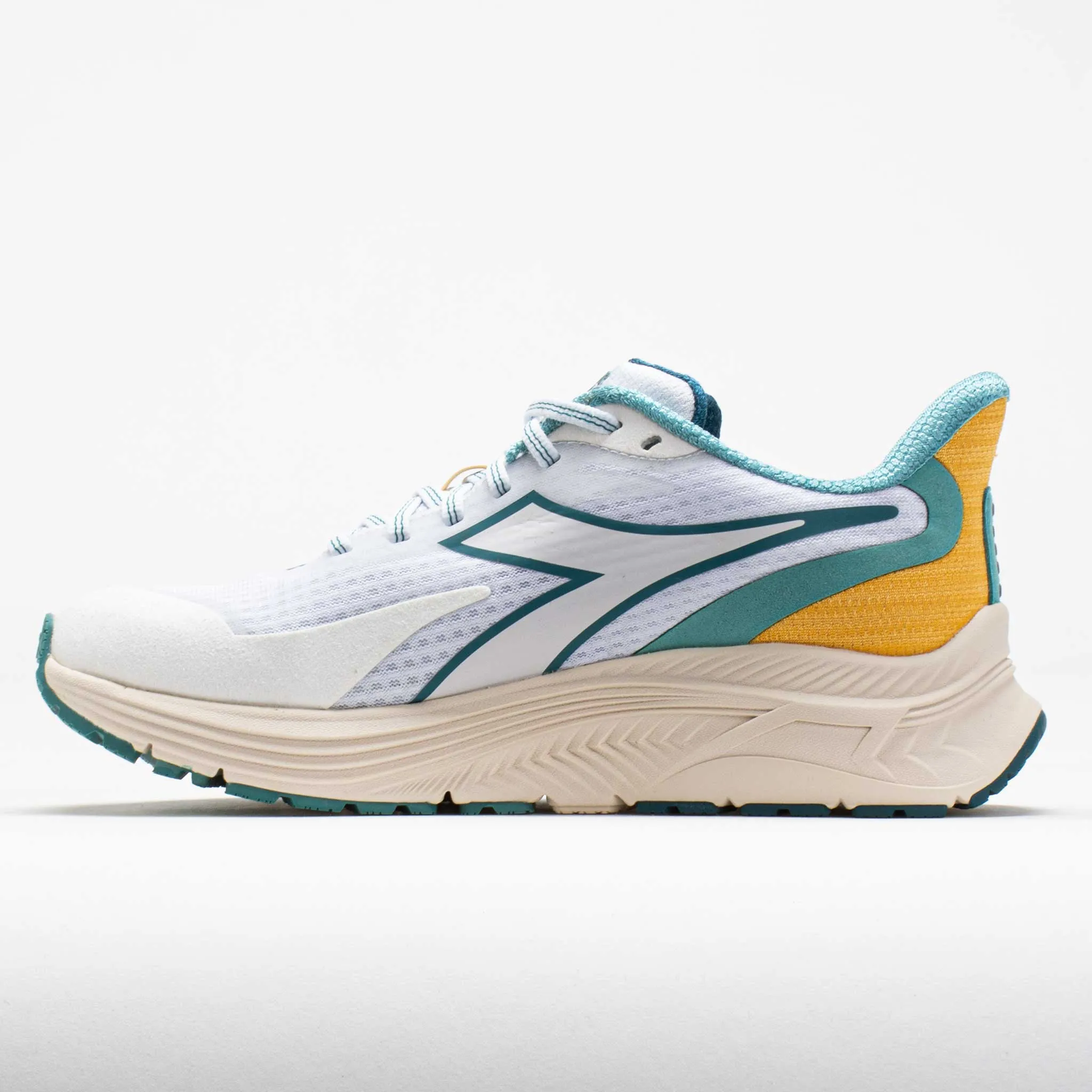 Diadora Mythos Blushield Vortice 9 Women's  White/Whisper White casual runner running gear reflective - material running shoes