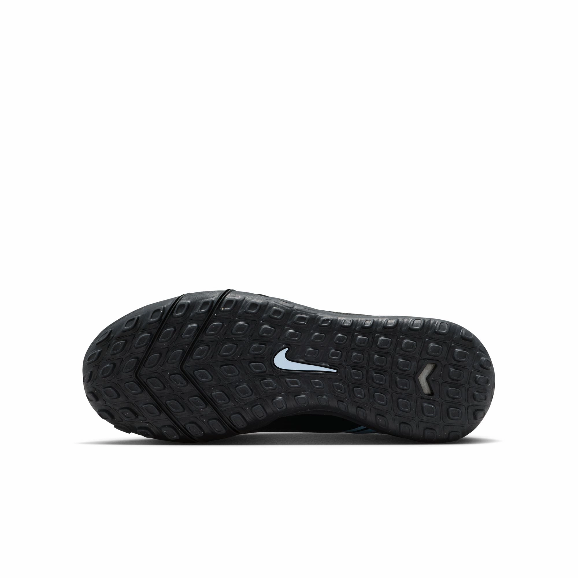 Dry Cushion Nike Junior Vapor 16 Academy TF Turf Soccer Shoes -Black/Ice Blue