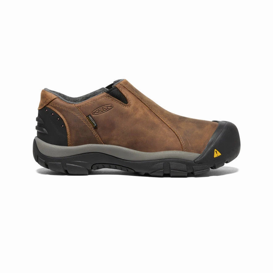 Men's Brixen Low WP Slate Black/Madder Brown Modern Classic On The Go