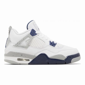 Timberland 6-Inch Leather Quality Air Jordan 4 (GS), Midnight Navy