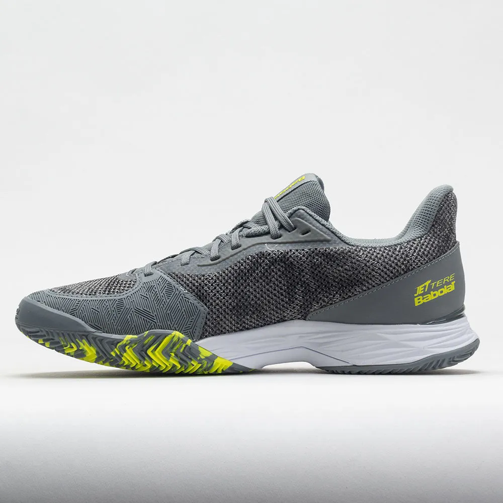 Babolat Jet Tere Clay Men's  Grey/Aero play - time shoes traction - technology