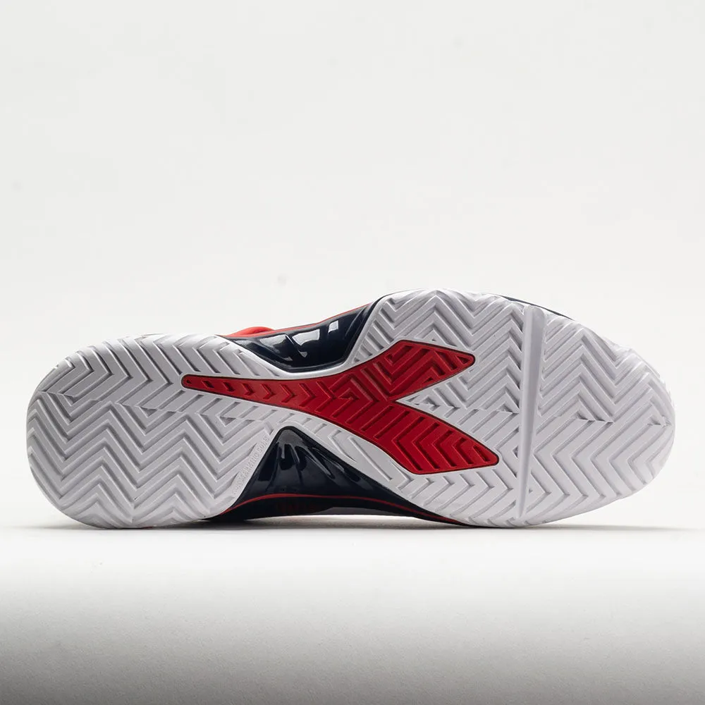 Speed Training Diadora B.Icon 2 AG Men's  Blue Corsair/White/Fiery Red