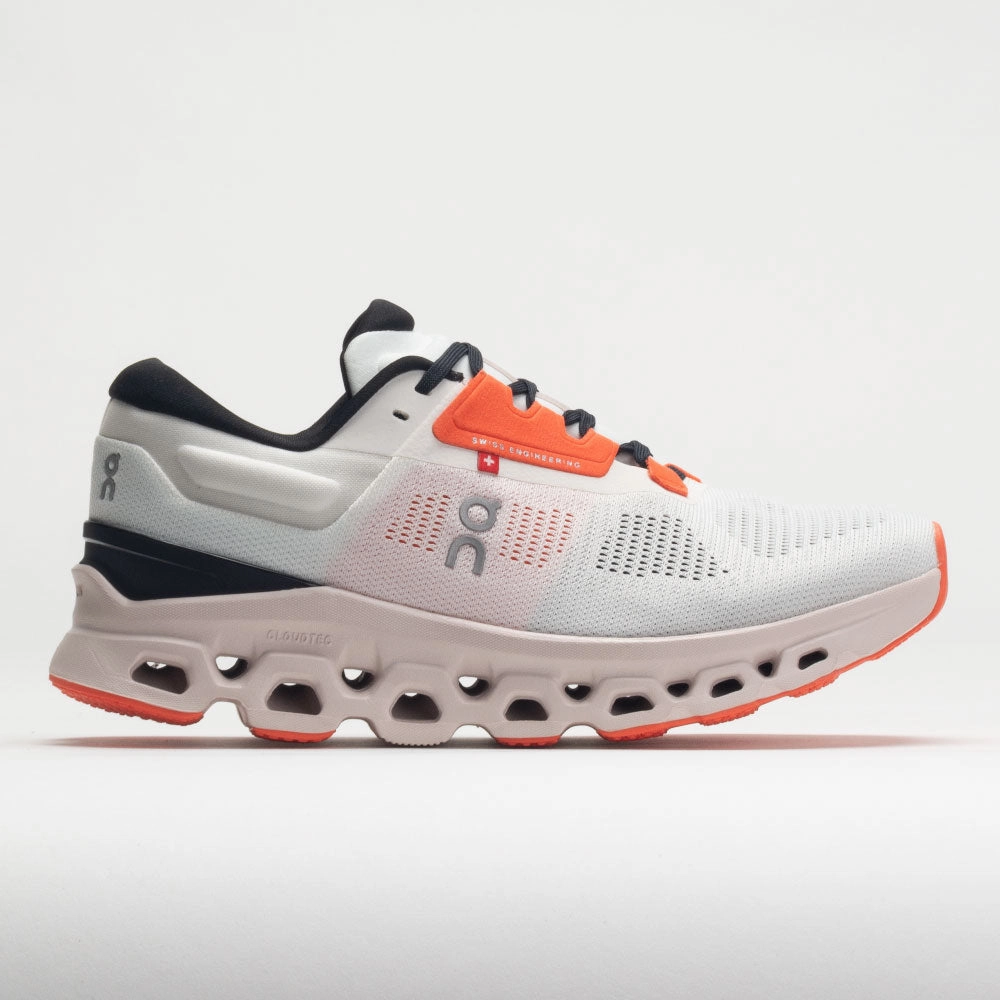 On Cloudstratus 3 Men's  Undyed White/Sand running shoes with rubber sole