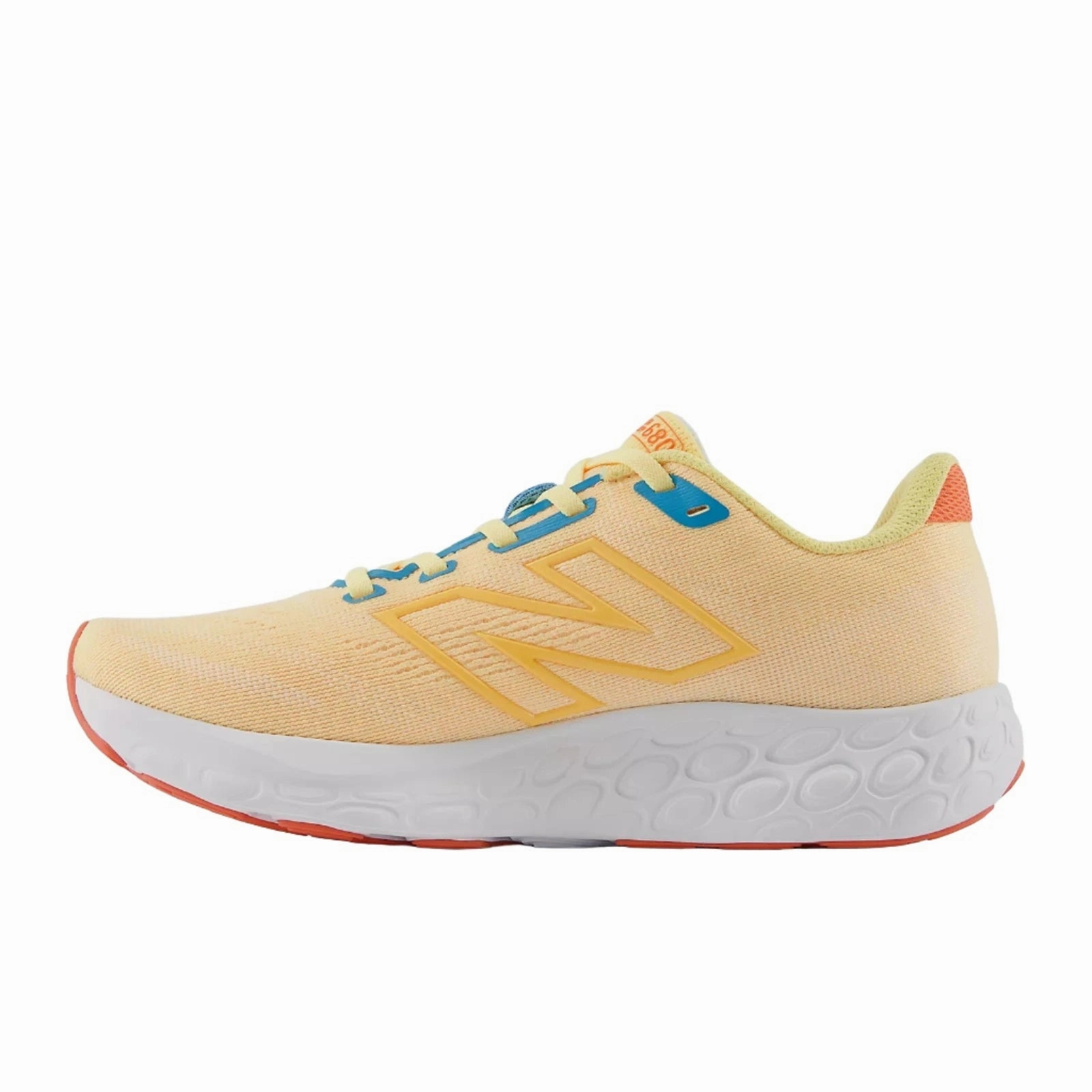 Women's 680v8 White Peach/Coastal Blue Classic Trend