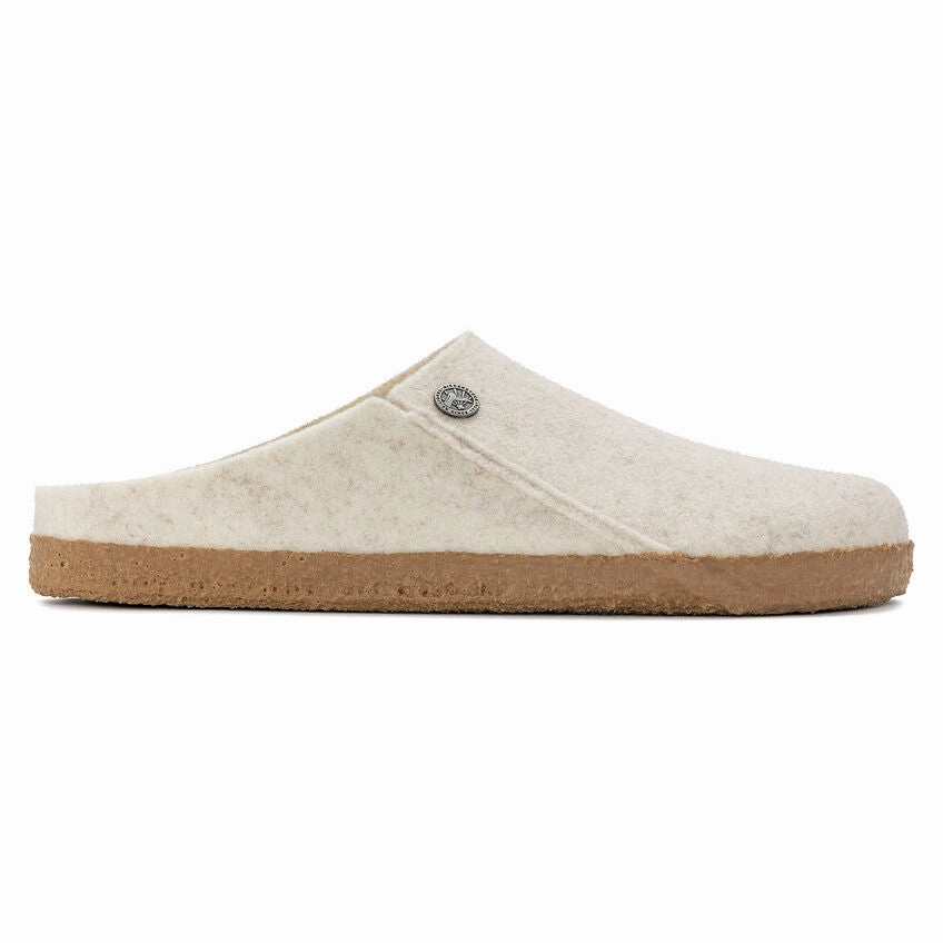 Women's Zermatt Wool/Shearling Ecru Step In Comfort Shoes
