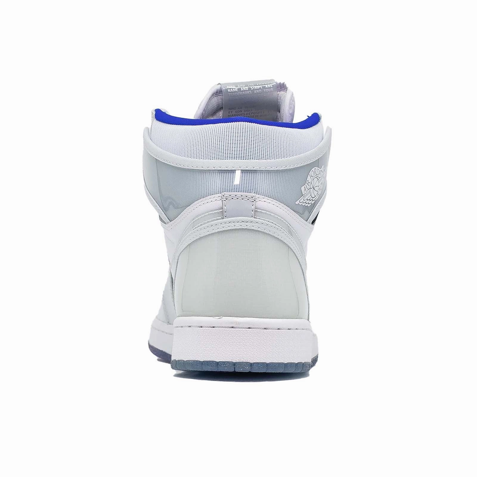 Air Jordan 1 High, Zoom Racer Blue cushioned midsole running shoes