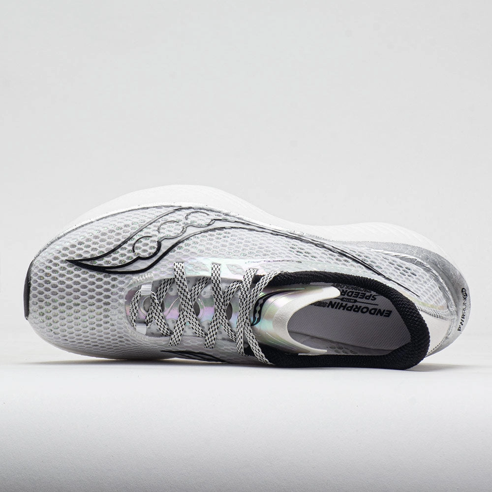 night runs indoor shoes Saucony Endorphin Pro 3 Women's  White/Black