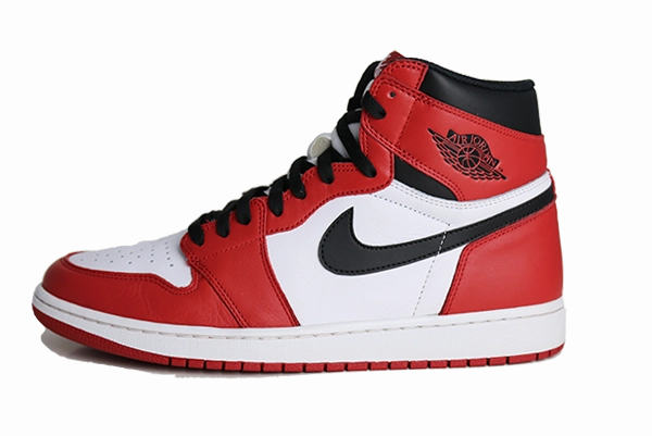 Air Jordan 1 HI OG "Chicago" slip - on shoe version Functional Shoes