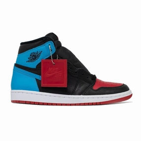 Logoed branding Women's Air Jordan 1 High, UNC to Chicago