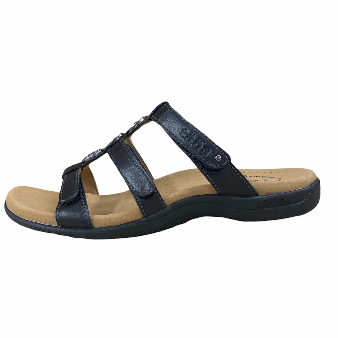 Prize 4 Black buckle Stylish Adventure Footwear