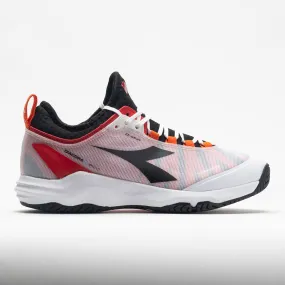 Stylish Accessory Diadora Speed Blushield Fly AG Men's  White/Black/Fiery Red