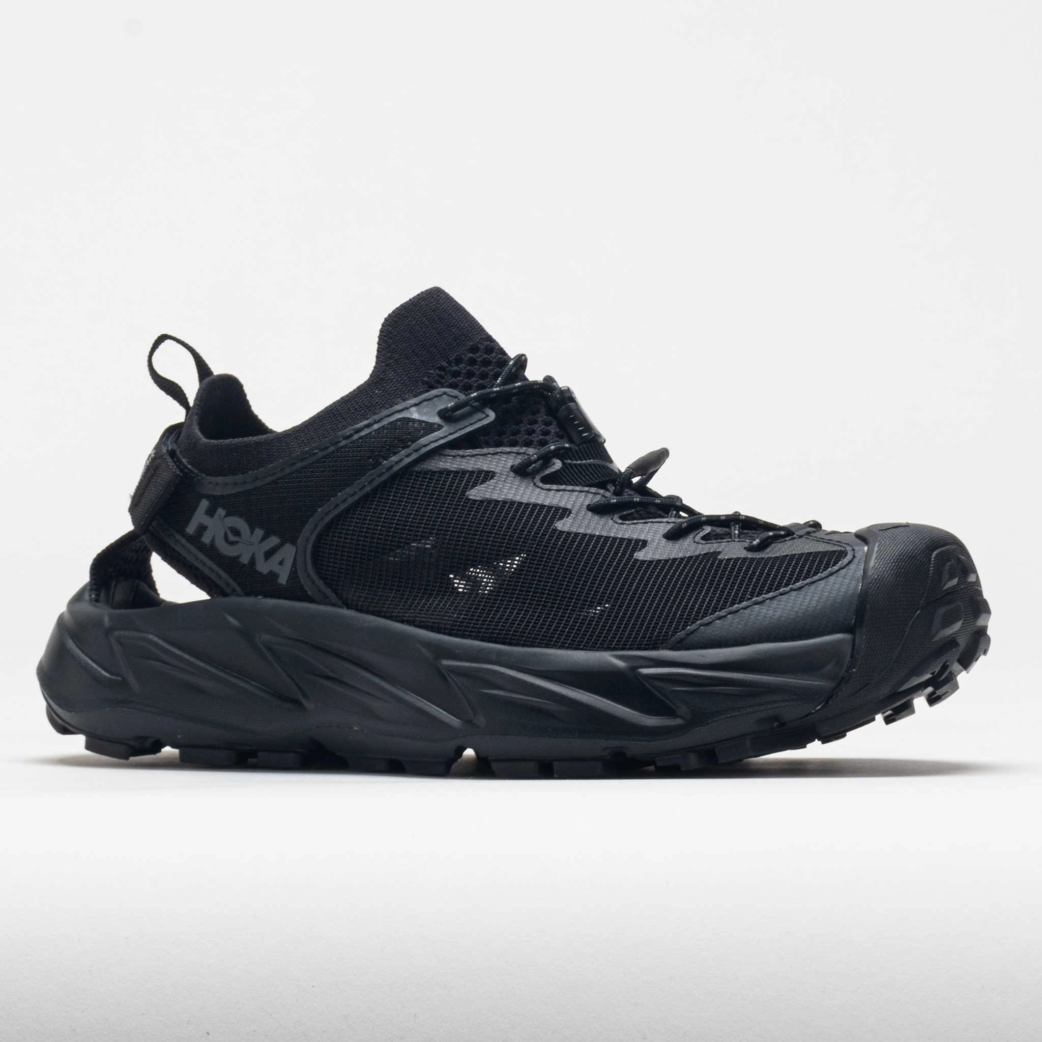 leather - free cushioning shoes HOKA Hopara 2 Men's  Black/Black