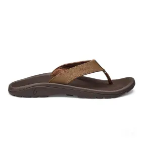Men's Ohana Flip Flop Sandals-Tan/Dark Java Outdoor Travel