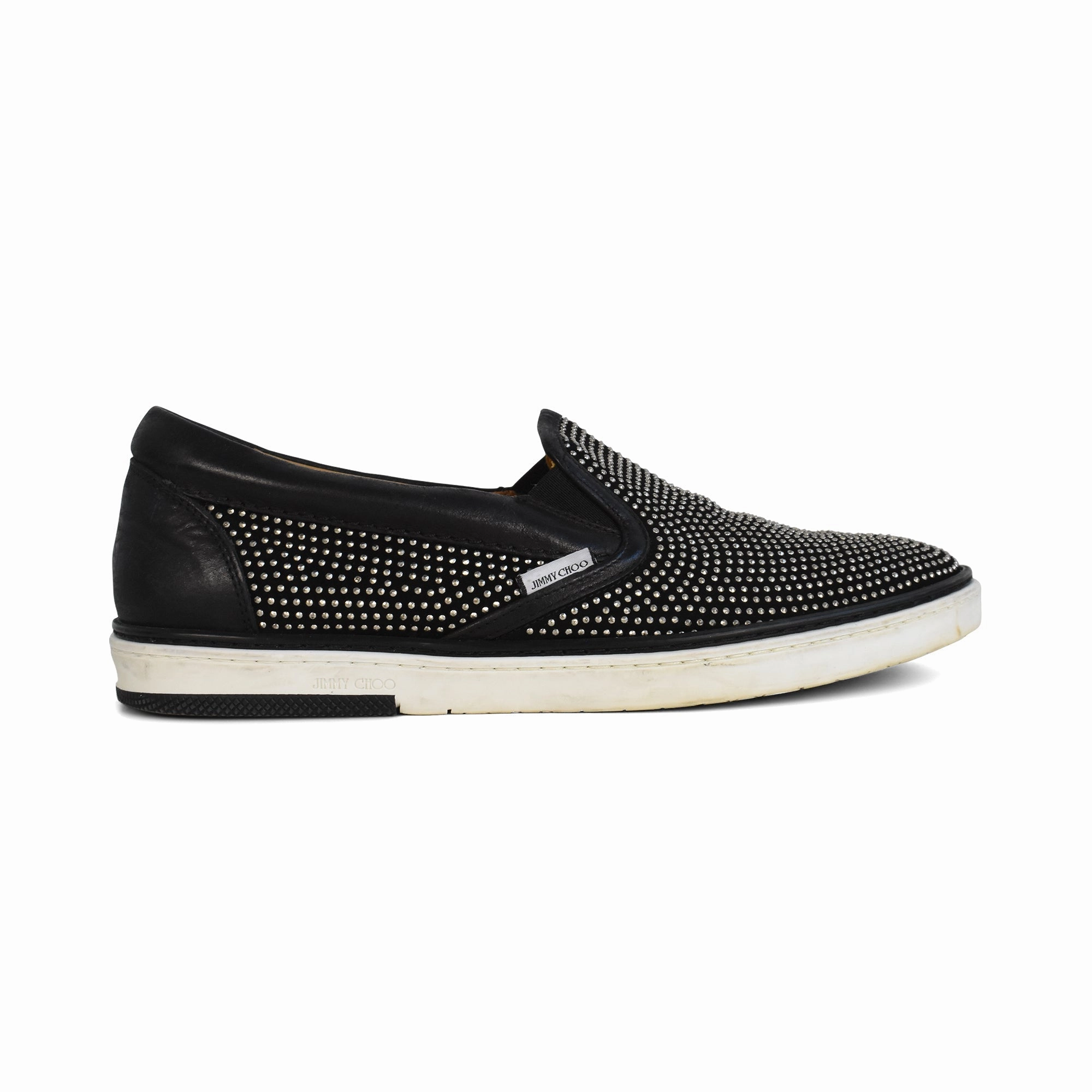 Jimmy Choo Studded Slip-On Sneakers - Men's 42.5 Waterproof Design Hypergrip Technology
