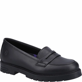 Hush Puppies Hazel Loafer Senior School Shoes Stretchable Upper