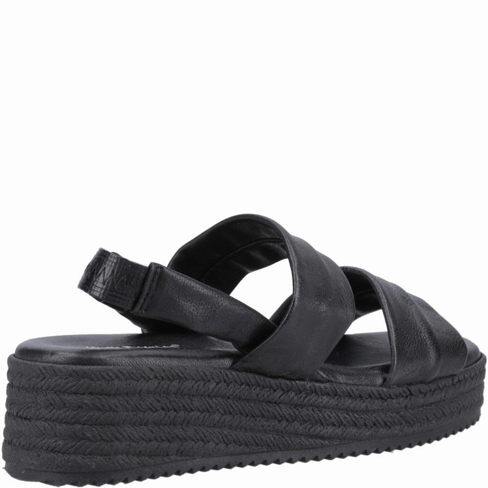 Hush Puppies Rachel Platform Sandal Scandi Clean Heel Support