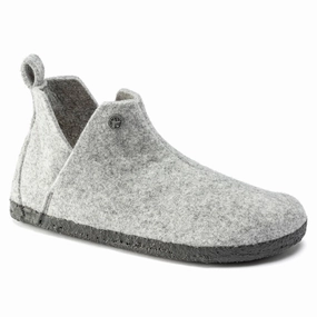 Andermatt Wool/Shearling Light Grey Comfort Cushion Modern Look
