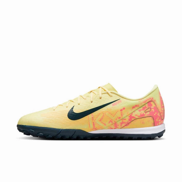 Durable Upper Nike Zoom Mercurial Vapor 16 Academy KM TF Turf Soccer Shoes- LT Laser Orange/Armory Navy