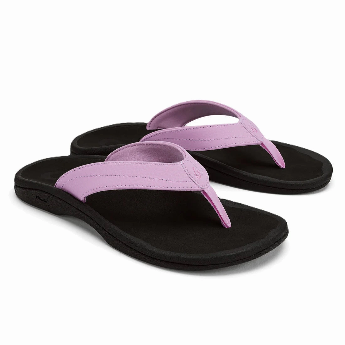platform sandals At-Home Style Women's Ohana Flip Flop Sandal Paradise Pink/Lava Rock