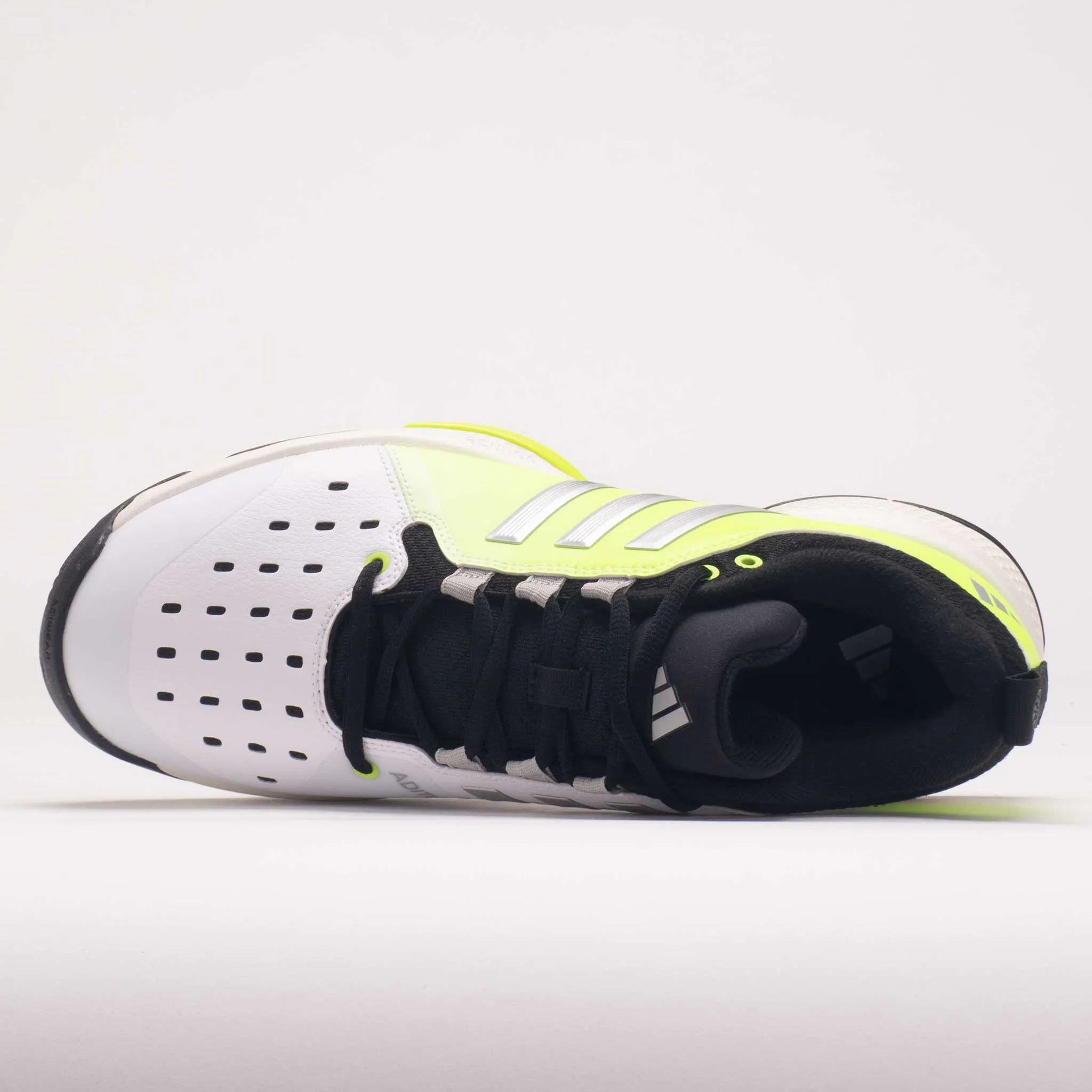 Elastic cuffs foam - cushioned shoes adidas Court Pickleball Men's  White/Silver Met/Core Black