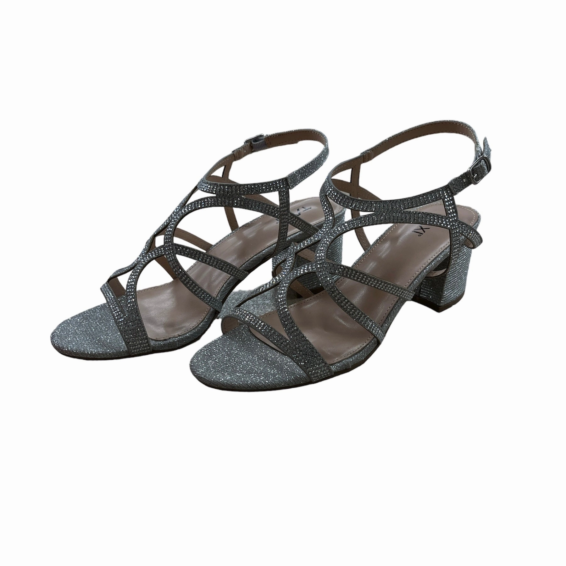 Harper-02 Silver Glitter Light Travel Shoes