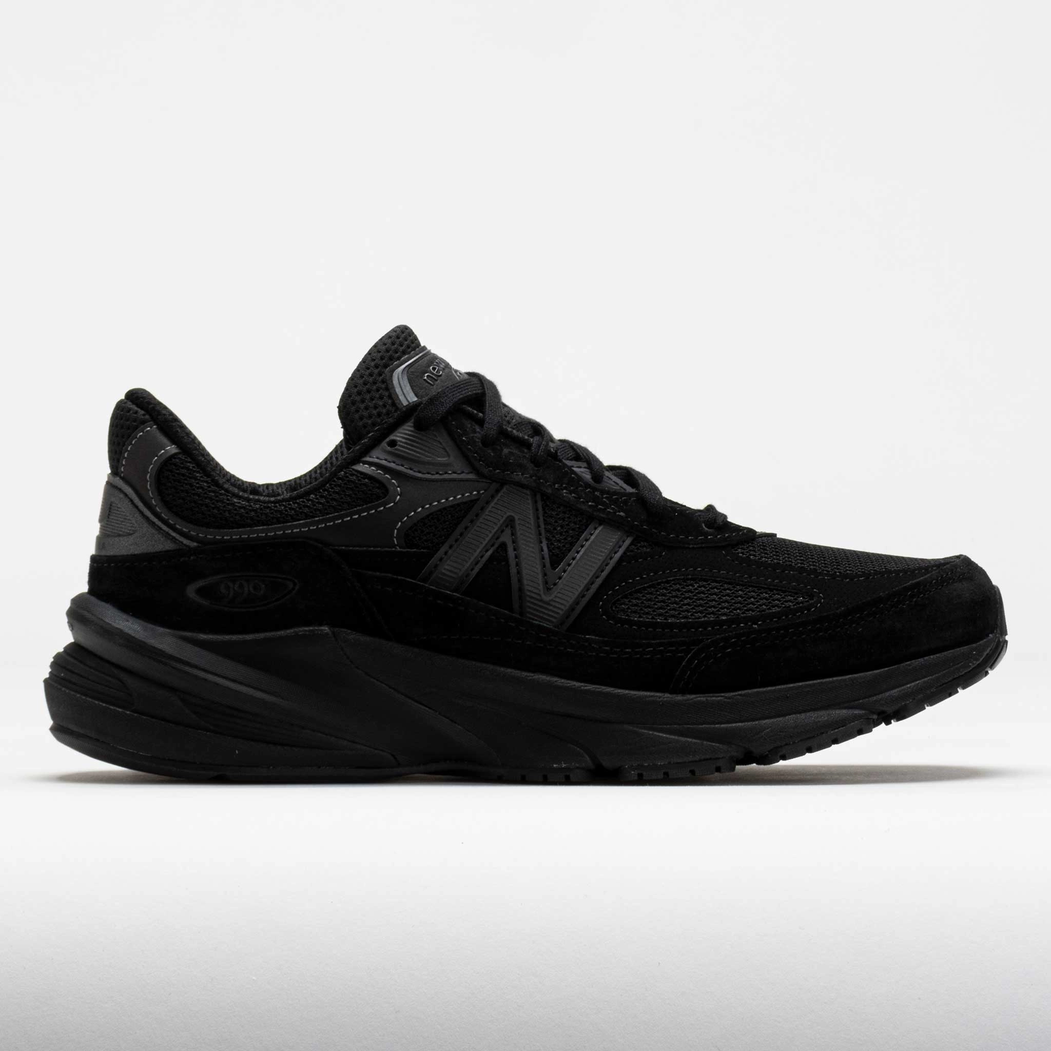 Breathable mesh upper New Balance 990v6 Men's  Triple Black