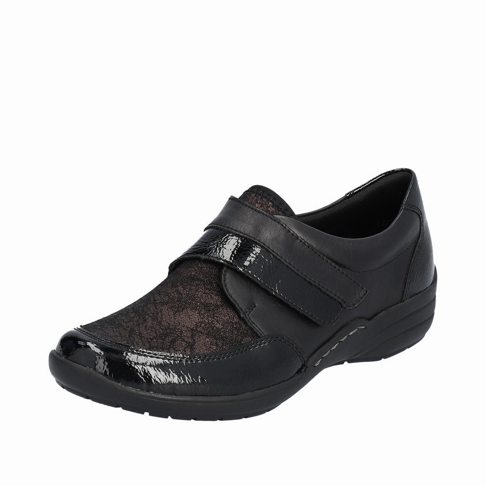 Durable Sole R7600-03 Black Velcro