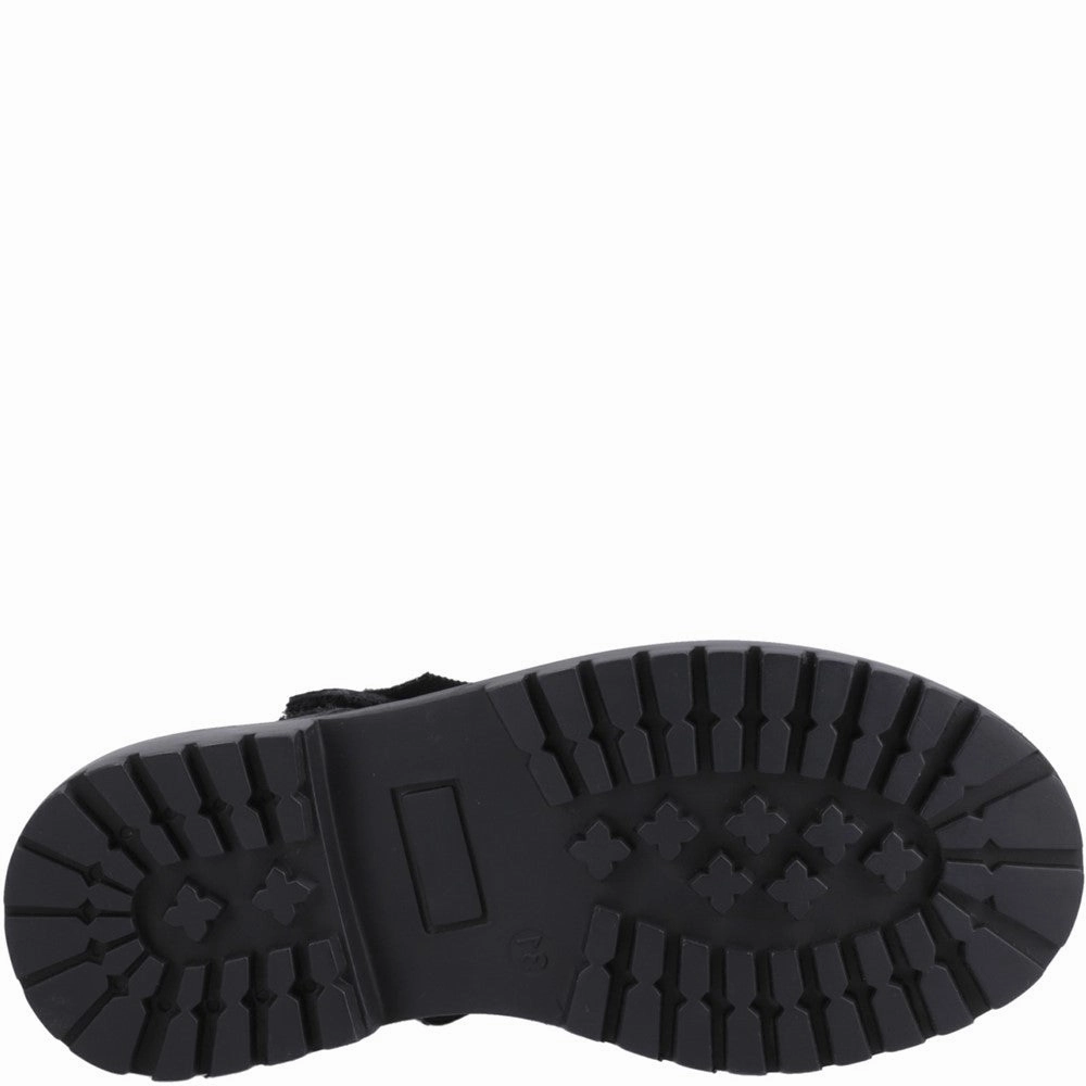 Current Step Hush Puppies Astrid Bow XL Senior School Shoes