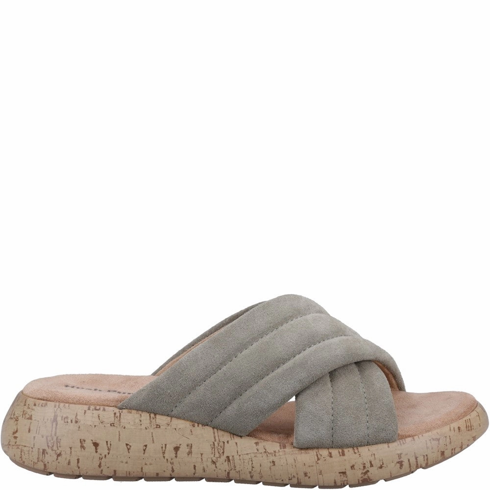 Hush Puppies Sarah Slide Cushioned Sole Durable Construction